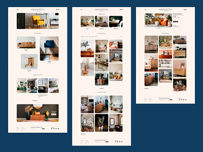 Maynooth Furniture Web Design design graphic design ui ux