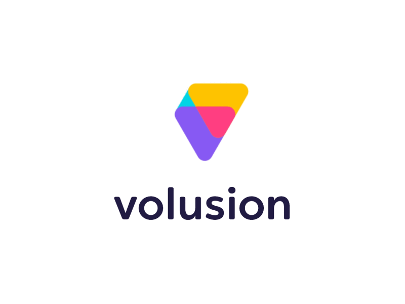 Volusion's New Look animation branding ecommerce identity logo prism redesign