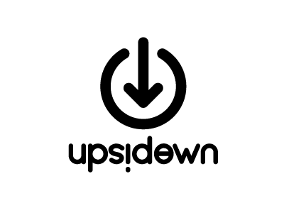 Upside Down Logo #2 logo upside down