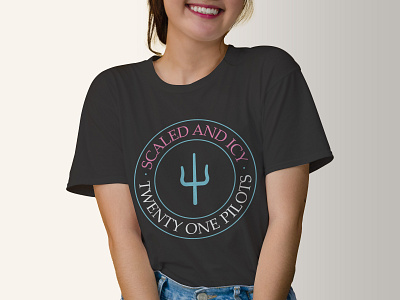 twenty one pilots scaled and icy t shirt