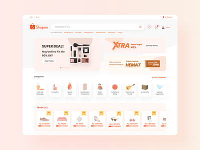 E-commerce Homepage