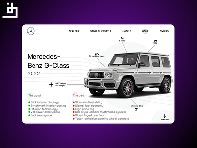 Mercedes Benz website redesign