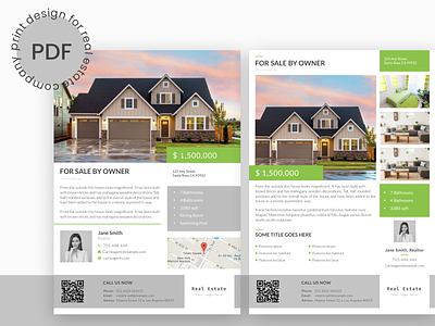 Real Estate Brochure Designs Themes