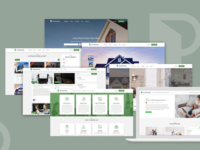 Portal Theme design for real estate agency