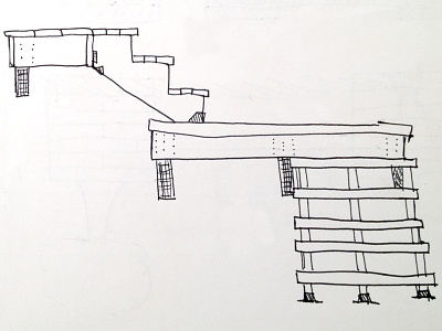 Stairs Sketch construction home improvement sketch stairs