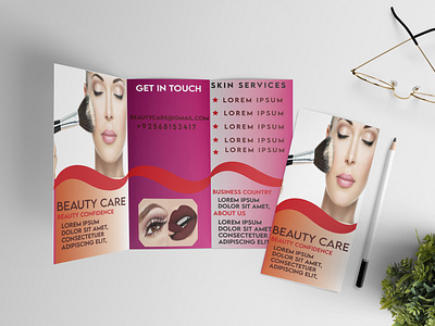 beautycare Brochure Mockup