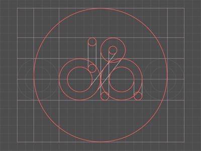 Lettering logo concept