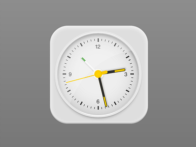 Pure HTML/CSS Braun Clock