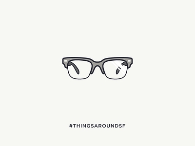 New Glasses frames glasses hipster illustration san francisco sf specks thingsaroundsf vector warby parker