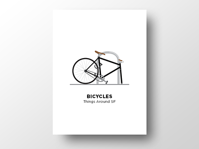 🚲 Bicycles bicycle bike fixie illustration thingsaroundsf vector