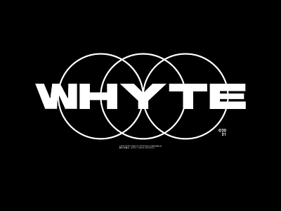 WHYTE FASHION BRAND LOGO DESIGN. branding design fashion fashion brand fashion logo graphic design illustration kanye west logo logo design merchandise logo minimal minimal logo off white streetwear streetwear brand supreme tarekgrourou typography vlone