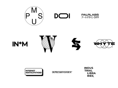INDUSTRIAL LOGO DESIGN. branding design fashion fashion brand graphic design illustration industrial industrial logo design. logo minimal tarek grourou typography ui