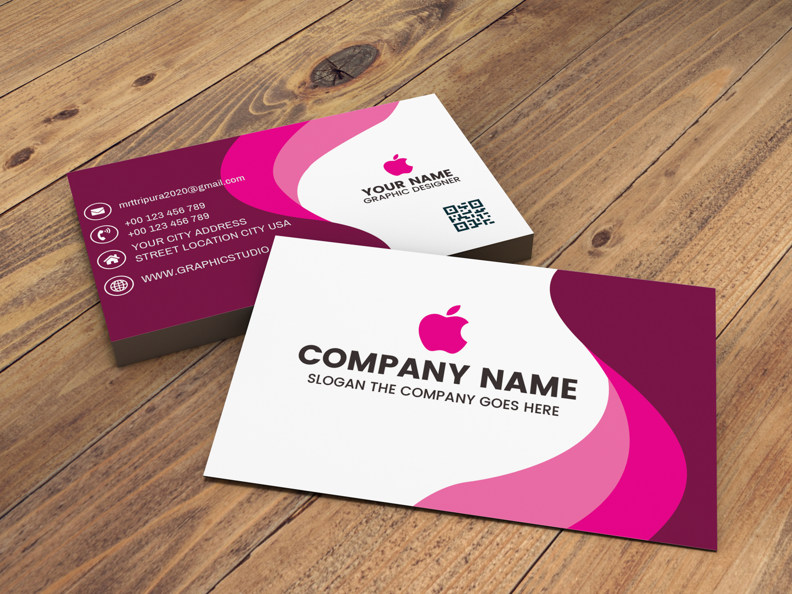 Business card design by Mrt Tripura on Dribbble