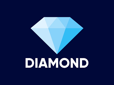Diamond Logo Design branding d logo design diamond diamond logo illustration logo typography