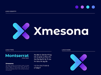 X Modern Letter Logo