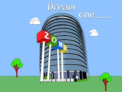 My dream compay Zoho corporation