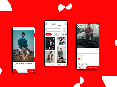 Men fashion store appme app design app ui men clothing uidesign