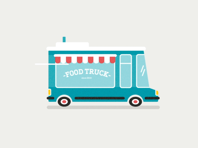 Food Truck Motion car fast good foodtruck gif pedrito