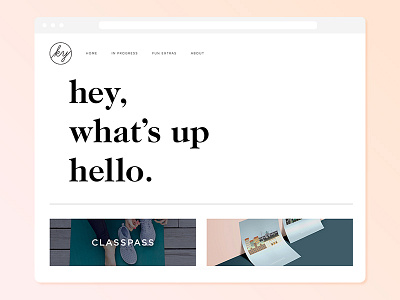 New site, what's good portfolio squarespace web design