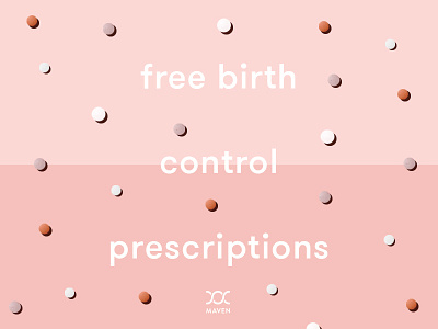 Free birth control ad advertising instagram maven telemedicine ui womens health