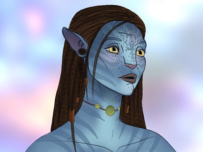 Neytiri - Avatar illustration