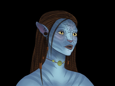 Neytiri - Avatar illustration