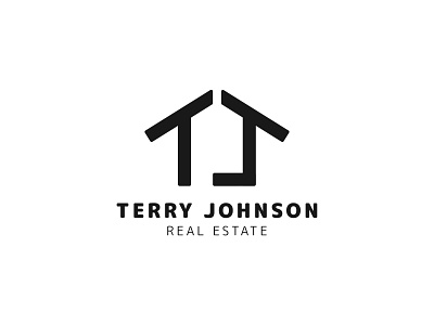 Terry Johnson Real Estate Logo logo logo design real estate terry johnson