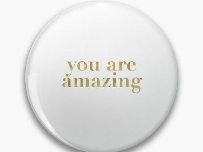 pin amazing awesome encouragement golden motivational quotes pin redbubble white