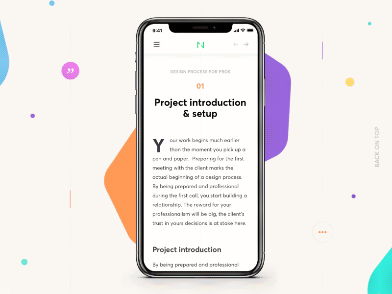 Live E-book – Design Process Mobile Interaction