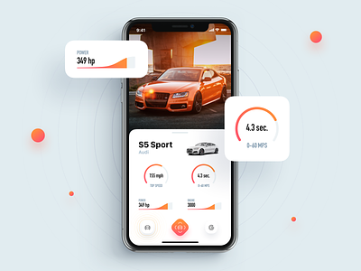 CarLens – Car Recognized 🚗 android app ar dashboard design interaction ios mobile recognition ui ux