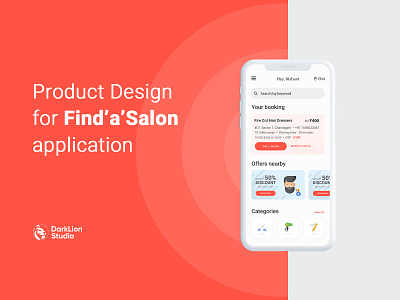 Salon app - Find'a'Salon nearby