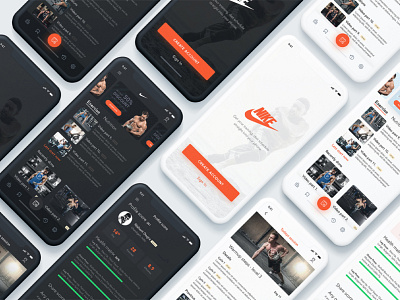 Nike workout app redesign challenge