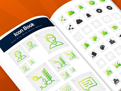 Icon book - android product iconography workout 1.2 branding concept design iconbook iconography icons illustration strategy typography vector workout