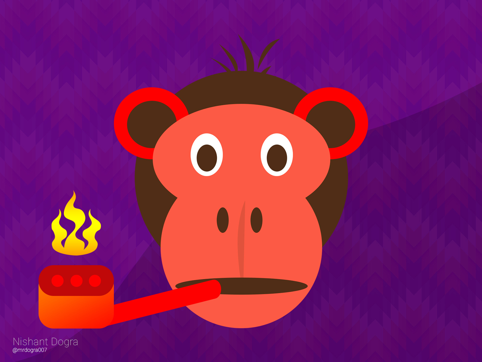 Coolest Monkey Cards and Illustration 2.0.6 by Nishant Dogra on Dribbble