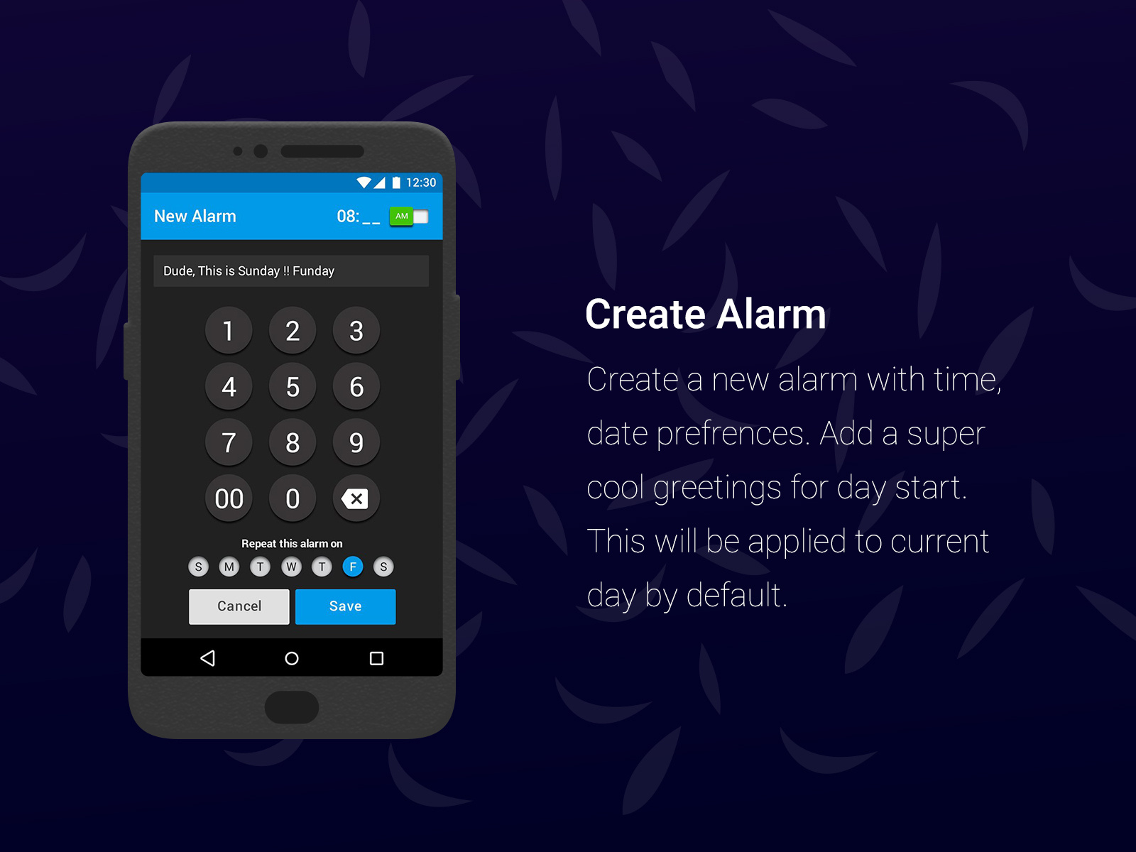 Simple alarm clock app norazgard