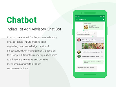 MyAgriGuru - India’s 1st Agri-Advisory Chat Bot