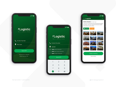 Application UI Freebie - Wave Logistic application design application ui courier dograsweblog free psd freebie logistic logistics user interface