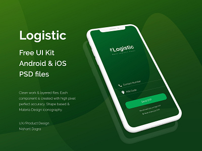 Wave Logistics Cover Behance app design application design application icon application ui application ux ui free psd freebies user interface