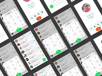 Calling application UI screens