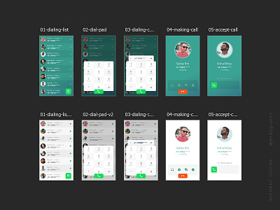 Calling screns UI shot calling app calling card freebie mockup mockup design phone call user interface