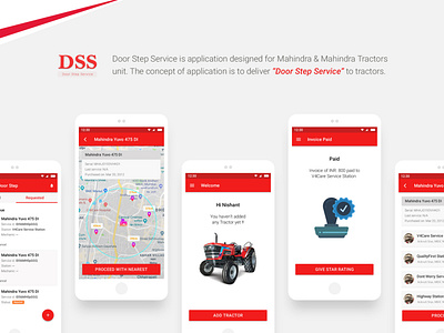 DSS Mahindra | UX & Product Design