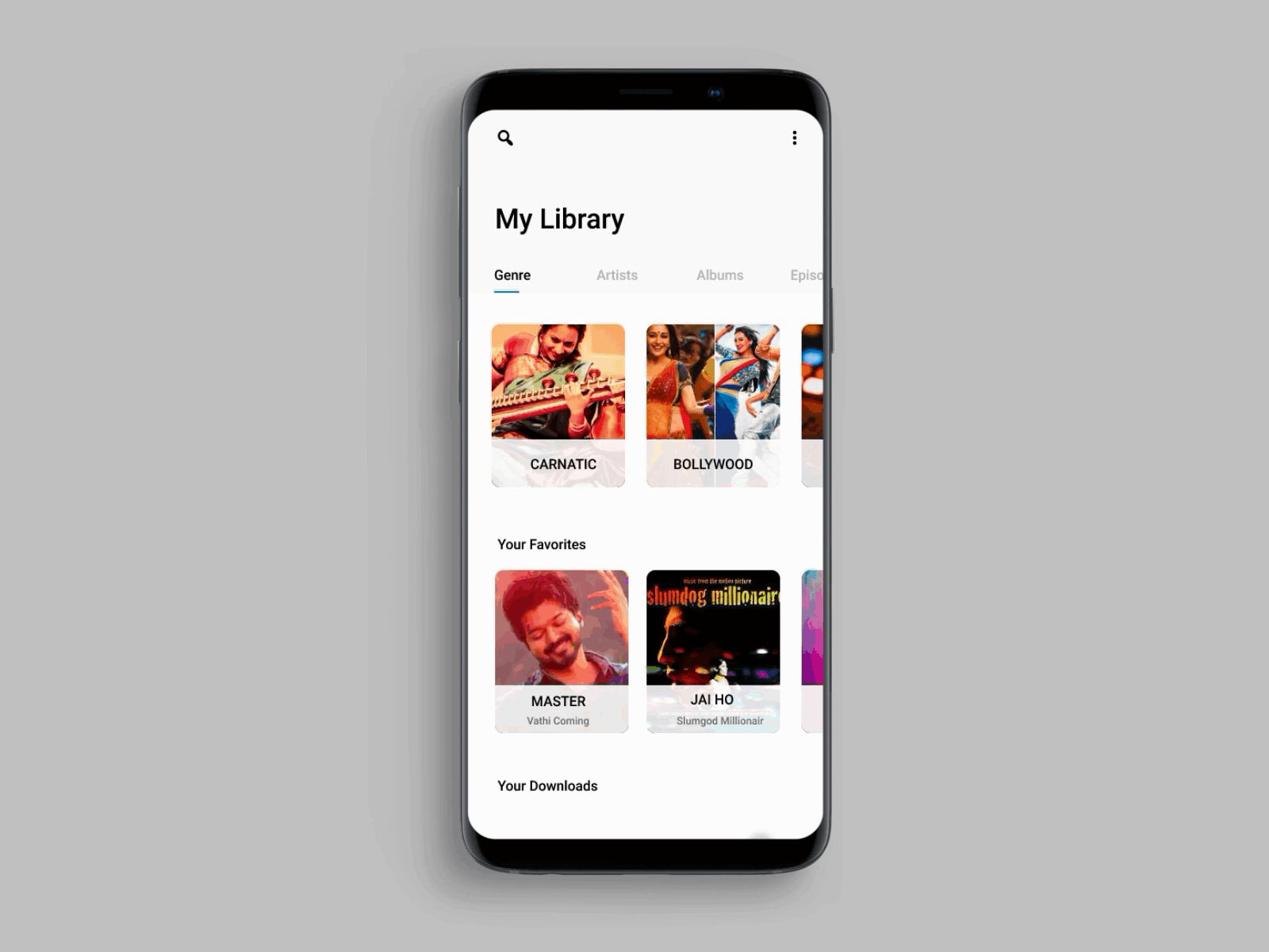Music Player animation app figma mobile music player ux