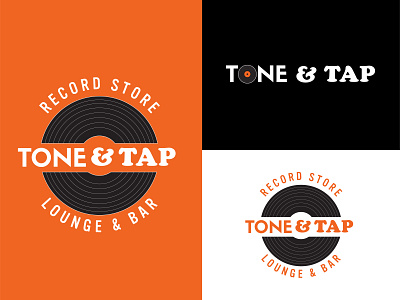 Tone & Tap branding design logo vector