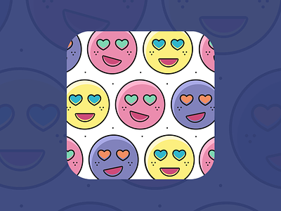 Emoji Pattern Android Icon