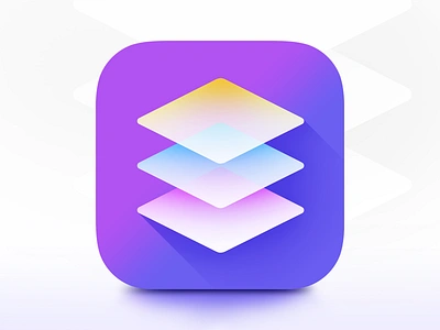 Photo editing app icon based on masking. design flat icon illustration illustrator ios ios icon iphone iphone icon logo mask photo photo editing photoshop ui vibrant