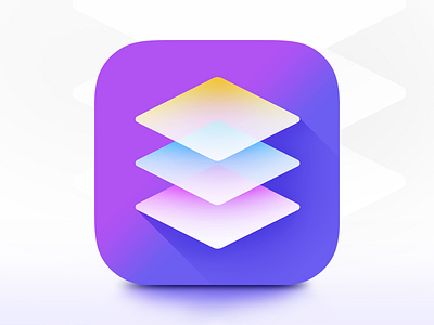 Photo editing app icon based on masking. design flat icon illustration illustrator ios ios icon iphone iphone icon logo mask photo photo editing photoshop ui vibrant