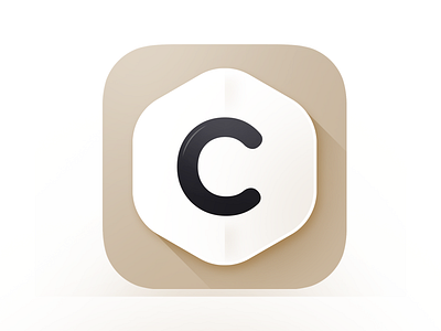 IOS Icon design. amblem android icon badge c icon design illustration illustrator ios icon iphone icon logo octagon photo editing photoshop protect shield ui web icon