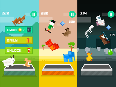 Flip Game UPDATE android charachters flat flip game game art icon ios ios7 iphone minimalistic vibe