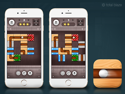 Blocks IOS Game Design android app arcade ball blocks game game art game design ios game iphone ui vibrant
