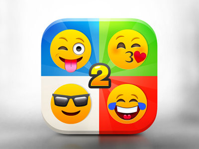 Emoji IOS Icon. 2d icon emoji game icon art illustration ios ios icon iphone icon smile vibrant